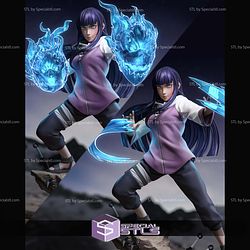Hinata Naruto Lion Fist STL Files
