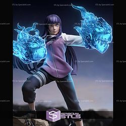 Hinata Naruto Lion Fist STL Files