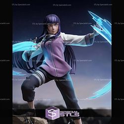 Hinata Naruto Lion Fist STL Files