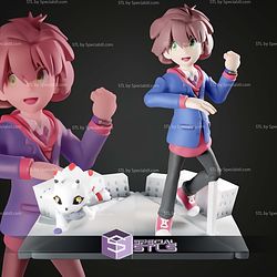 Hiro and Gammamon Digimon STL Files