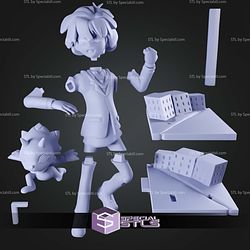 Hiro and Gammamon Digimon STL Files