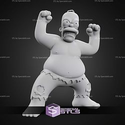 Homer Simpson Hulk STL Files