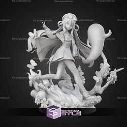 Hutao Ghost 250mm Genshin Impact STL Files