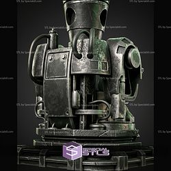 IG12 With Grogu Portrait Bust H350mm STL Files