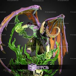 Illidan Stormrage Green Epic 350mm STL Files