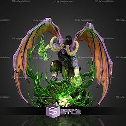 Illidan Stormrage Green Epic 350mm STL Files