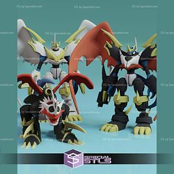 Imperialdramon Evolution Pack STL Files