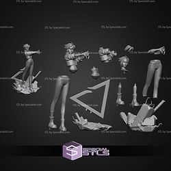 Invisigal Cigarette 1-10 STL Files