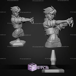 Invisigal Cigarette Bust STL Files