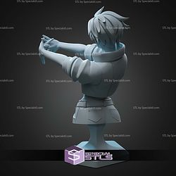 Invisigal Cigarette Bust STL Files