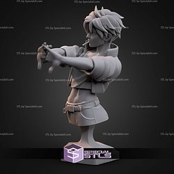 Invisigal Cigarette Bust STL Files