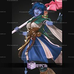 Jester Lavorre 201mm The Mighty Nein STL Files