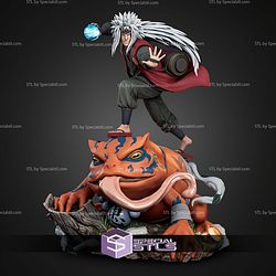 Jiraiya Naruto 331mm STL Files