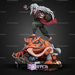 Jiraiya Naruto 331mm STL Files
