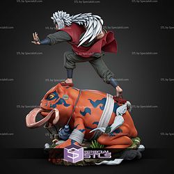 Jiraiya Naruto 331mm STL Files