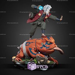 Jiraiya Naruto 331mm STL Files