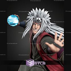 Jiraiya Naruto 331mm STL Files