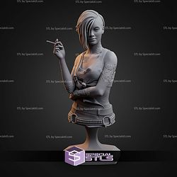 Judy Alvarez Cigarette Bust STL Files