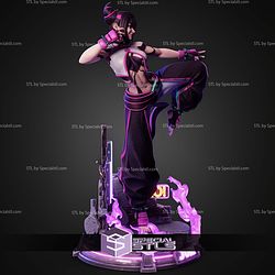 Juri Han Purple Flame STL Files