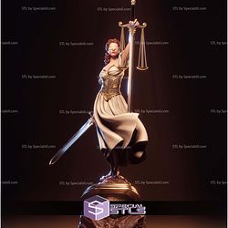Justice Girl Fanart STL Files