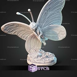 Kaiju Pokemon Butterfree Butterfly STL Files