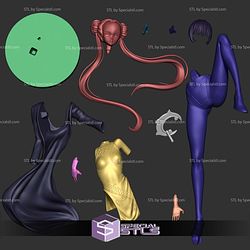 Kisaki Blue Archive 1-7 STL Files