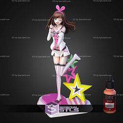 Kizuna AI Virtual Youtuber 250mm STL Files