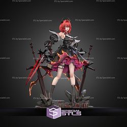 Laevatain Surtr Arknights 267mm STL Files