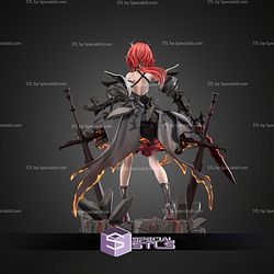 Laevatain Surtr Arknights 267mm STL Files