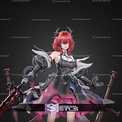 Laevatain Surtr Arknights 267mm STL Files