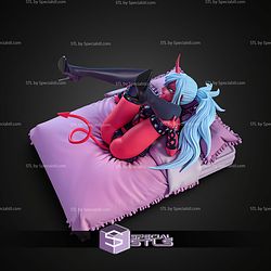 Kneesocks Panty and Stocking on Bed STL Files