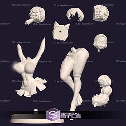 Krystal Fox Naked 200mm STL Files