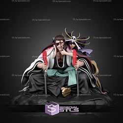 Kyoraku Shunsui Bankai 200mm STL Files