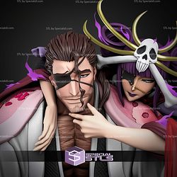 Kyoraku Shunsui Bankai 200mm STL Files