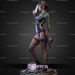 Lara Croft Dive Suit STL Files