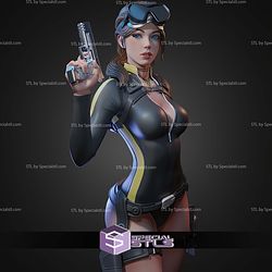 Lara Croft Dive Suit STL Files
