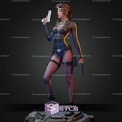 Lara Croft Dive Suit STL Files
