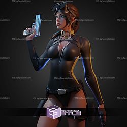 Lara Croft Dive Suit STL Files