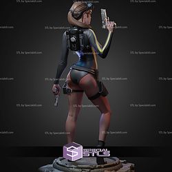 Lara Croft Dive Suit STL Files