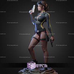 Lara Croft Dive Suit STL Files