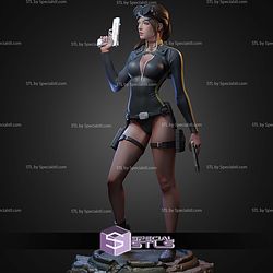 Lara Croft Dive Suit STL Files