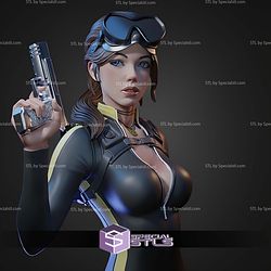 Lara Croft Dive Suit STL Files