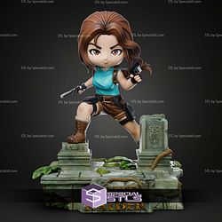 Lara Croft Tomb Raider Chibi 166mm STL Files