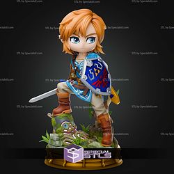 Link Breath of The Wild Chibi 177mm STL Files