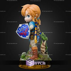 Link Breath of The Wild Chibi 177mm STL Files