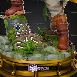 Link Breath of The Wild Chibi 177mm STL Files