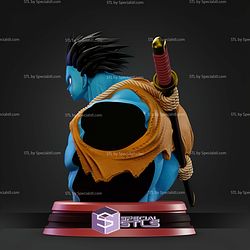 Luffy Nightmare Bust STL Files