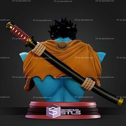 Luffy Nightmare Bust STL Files