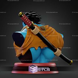 Luffy Nightmare Bust STL Files