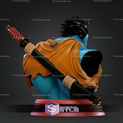 Luffy Nightmare Bust STL Files